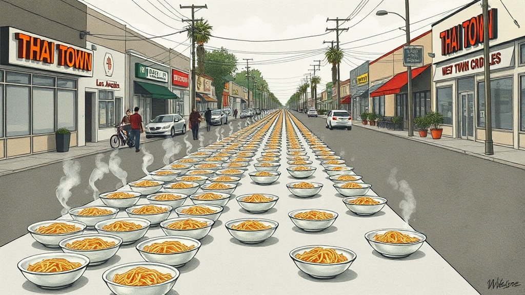 Let Them Eat Pad Thai: One City's Quest to Guinness Glory