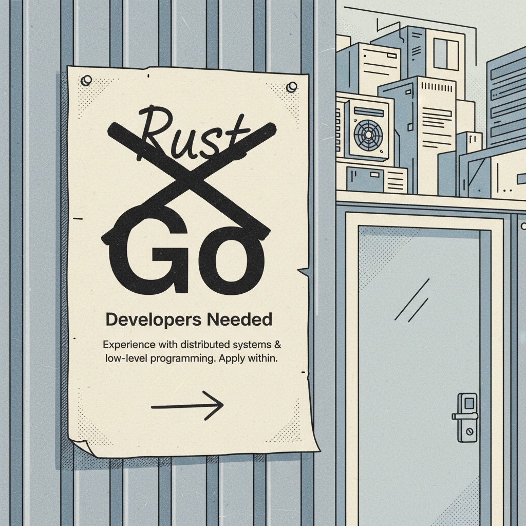 Your Go-to-Rust Migration Isn't About Performance. It's a Hiring Ad.
