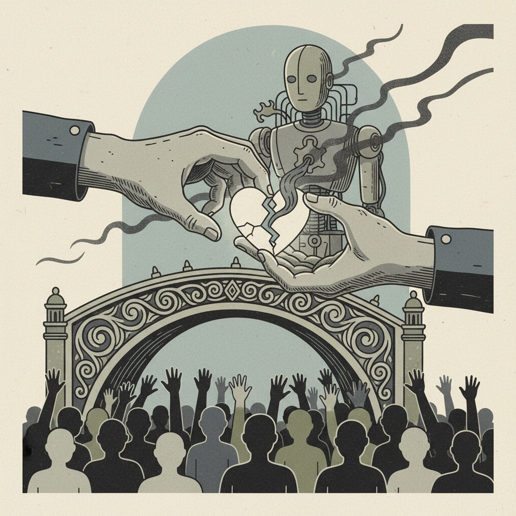 The Sorrow Theft Wasn't About AI. It Was About Who Gets to Be the Middleman.