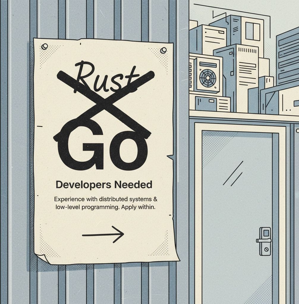 Your Go-to-Rust Migration Isn't About Performance. It's a Hiring Ad.